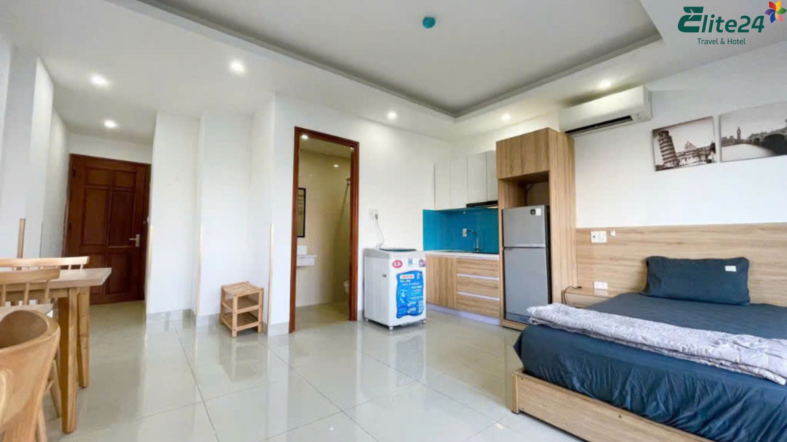 Trống sẵn căn Studio P301 ngay trung tâm TP Đà Nẵng: Full tiện nghi tại Happy House 3