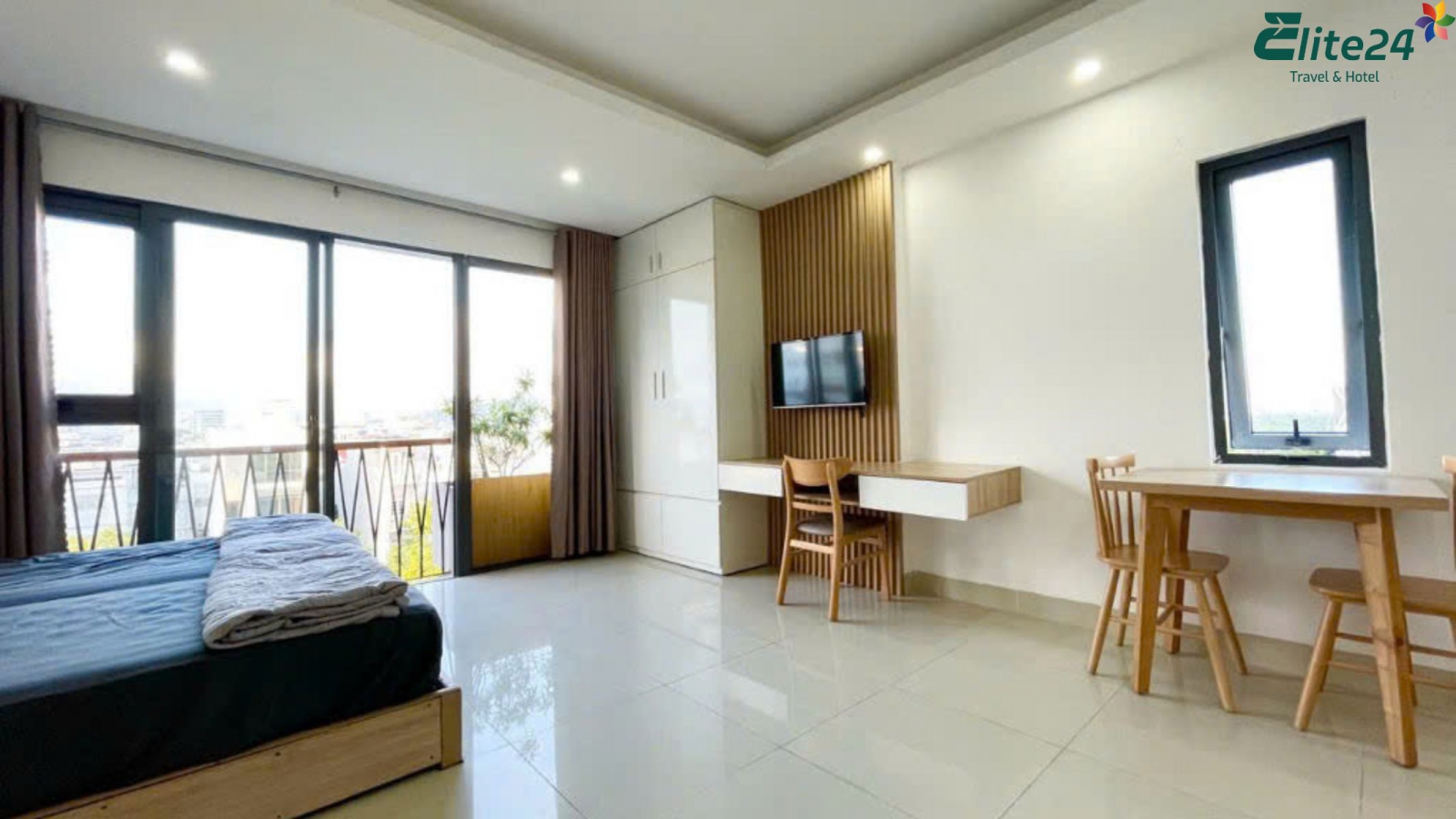 Trống sẵn căn Studio P301 ngay trung tâm TP Đà Nẵng: Full tiện nghi tại Happy House 4